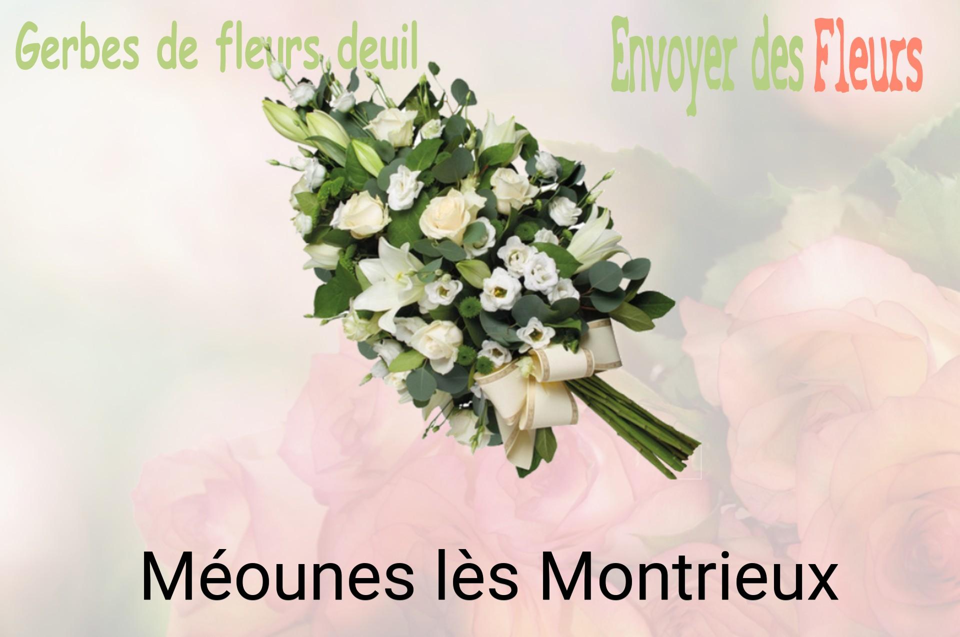 Gerbe de fleurs de deuil livrée à Méounes-lès-Montrieux